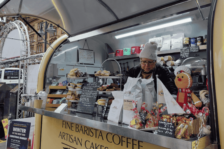 Christmas time in Edinburgh