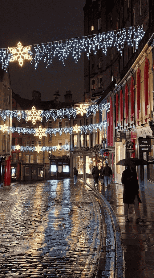 Little walk at Victoria Street on raining evening