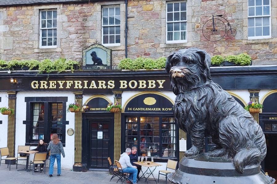 Greyfriars Bobby, Edinburgh’s famous loyal dog